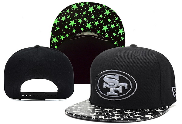 NFL San Francisco 49ers NE Snapback Hat(Glow) #96